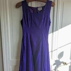 Sequined holiday dress